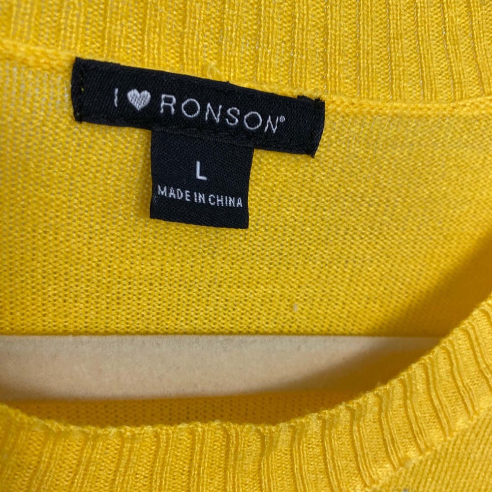 I ❤️ Ronson Argyle Sweater - Picture 3 of 8